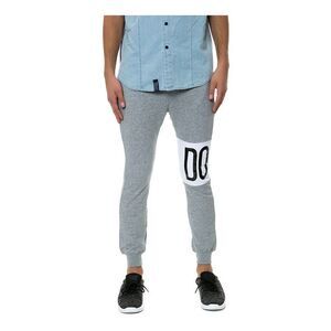 DOPE Mens The Color Blocked Sweatpants Stretch Athletic Pants, Grey, NWT